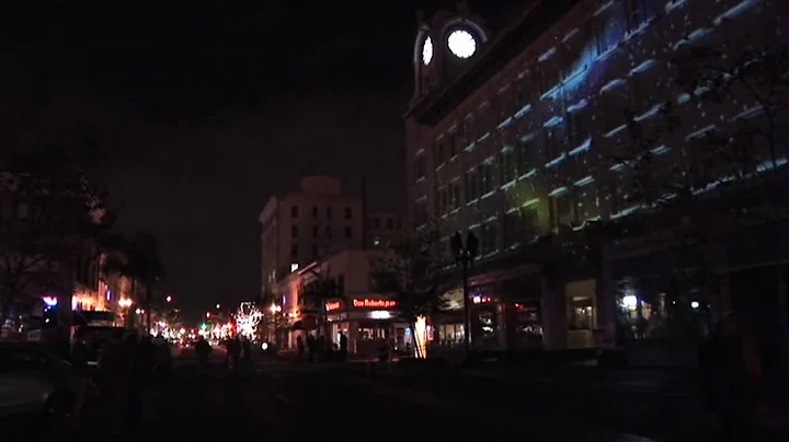 Project: Holiday Projection in Santa Ana