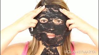 Lace Mask Beauty Routine