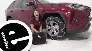etrailer | DIY Install: pewag Snox Pro Tire Chains on your 2020 Toyota RAV4