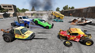 Destruction Derby with Millionaire Racecars and Trucks screenshot 5
