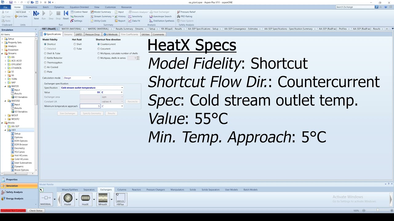 Chapter 5.3 Ethyl Acetate Plant Heat Exchanger YouTube