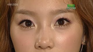 태연 지진난 눈&개인기.SNSD.TAEYEON.090810