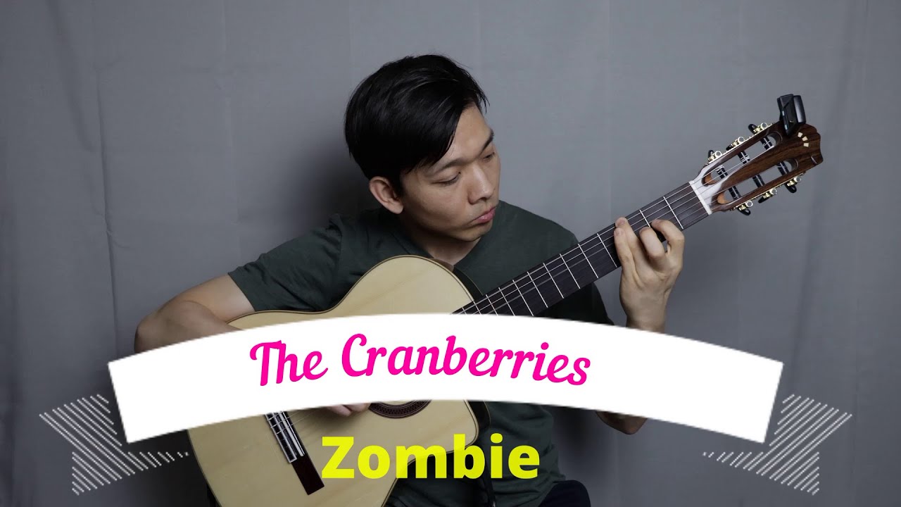 The Cranberries ZOMBIE SOLO GUITAR COVER Arr. By Yunusguitarist YouTube