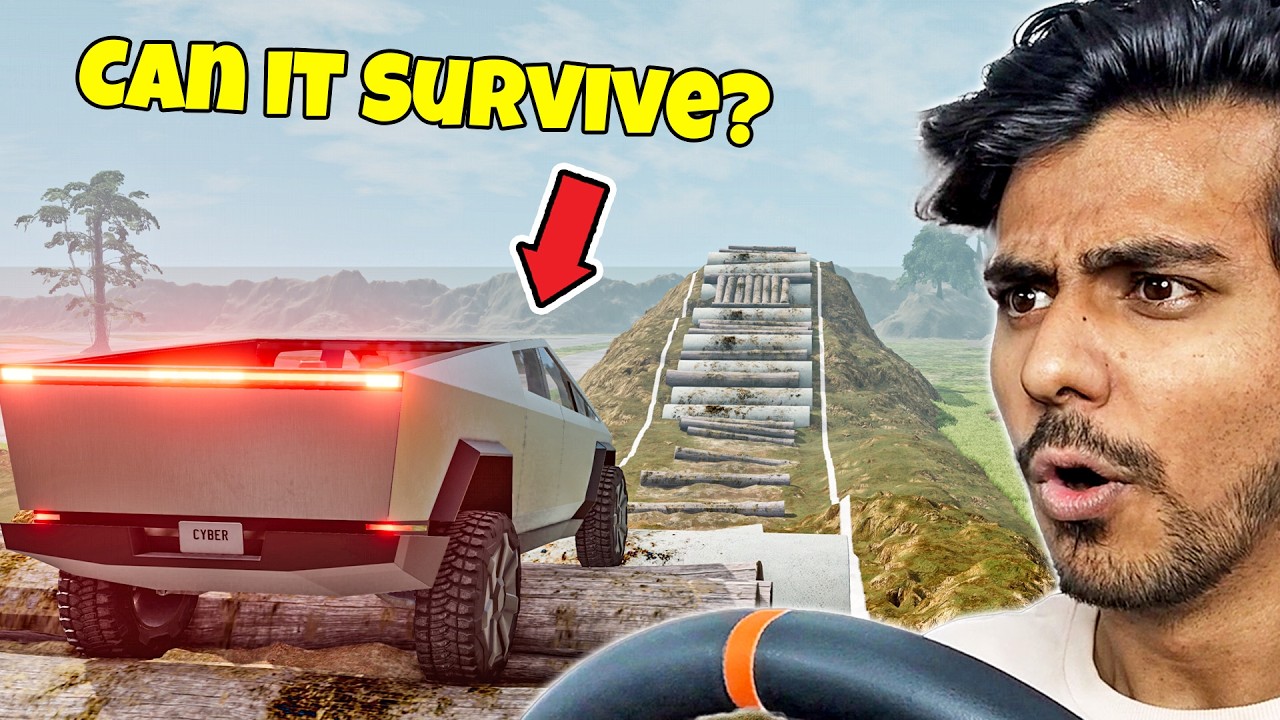 Tesla Cybertruck Durability Test #1 | Cammus C12