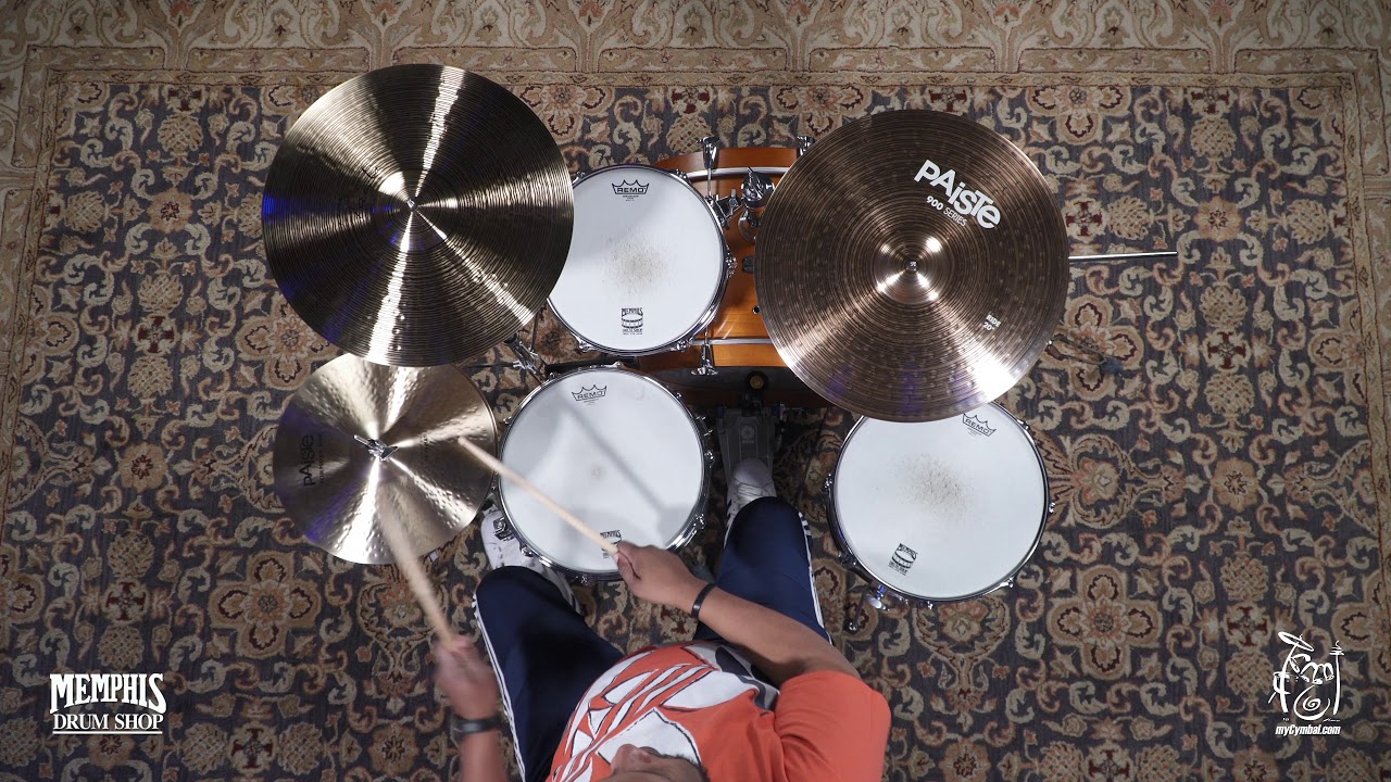 Paiste 18" Signature Mellow Crash Cymbal - 1305g (4001218-1012720G)