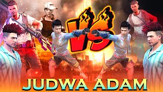 BHAI BHAI KA DUSHMAN !! Judwaa adam￼ !! Free fire short story !! PRO AK BOY