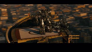 Megatron Rooftop Scene  Transformers Revenge Of The Fallen  Movie Clip Hd