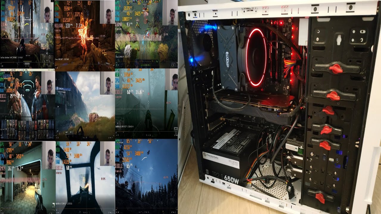 Сборка+Тест ПК. Ryzen 7 2700 + GTX 1080 + Msi X470 Gaming Pro + 16 GB DDR4  HyperX+480 GB SSD