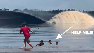 Tsunami River Tidal Waves Seven Ghost ( Tidal Bore ) 16 Desember 2024