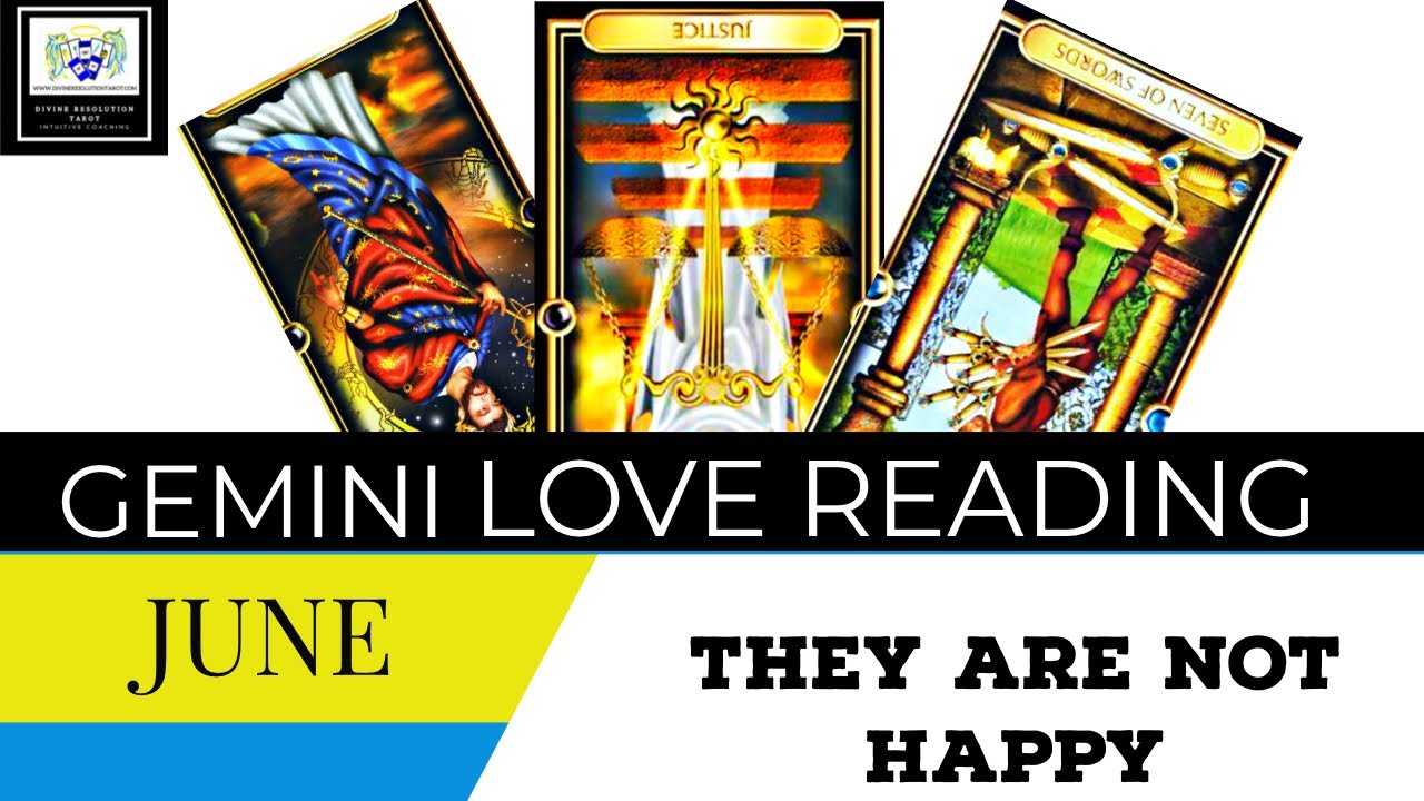 ♊️ GEMINI JUNE LOVE ️ TAROT READINGTHEY HAVE A PLANDIVINE RESOLUTION