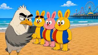 Wildwood Voted #1 Beach in America — 2 Years Running! 🏖️🐰 Beach Ball Bunnies React