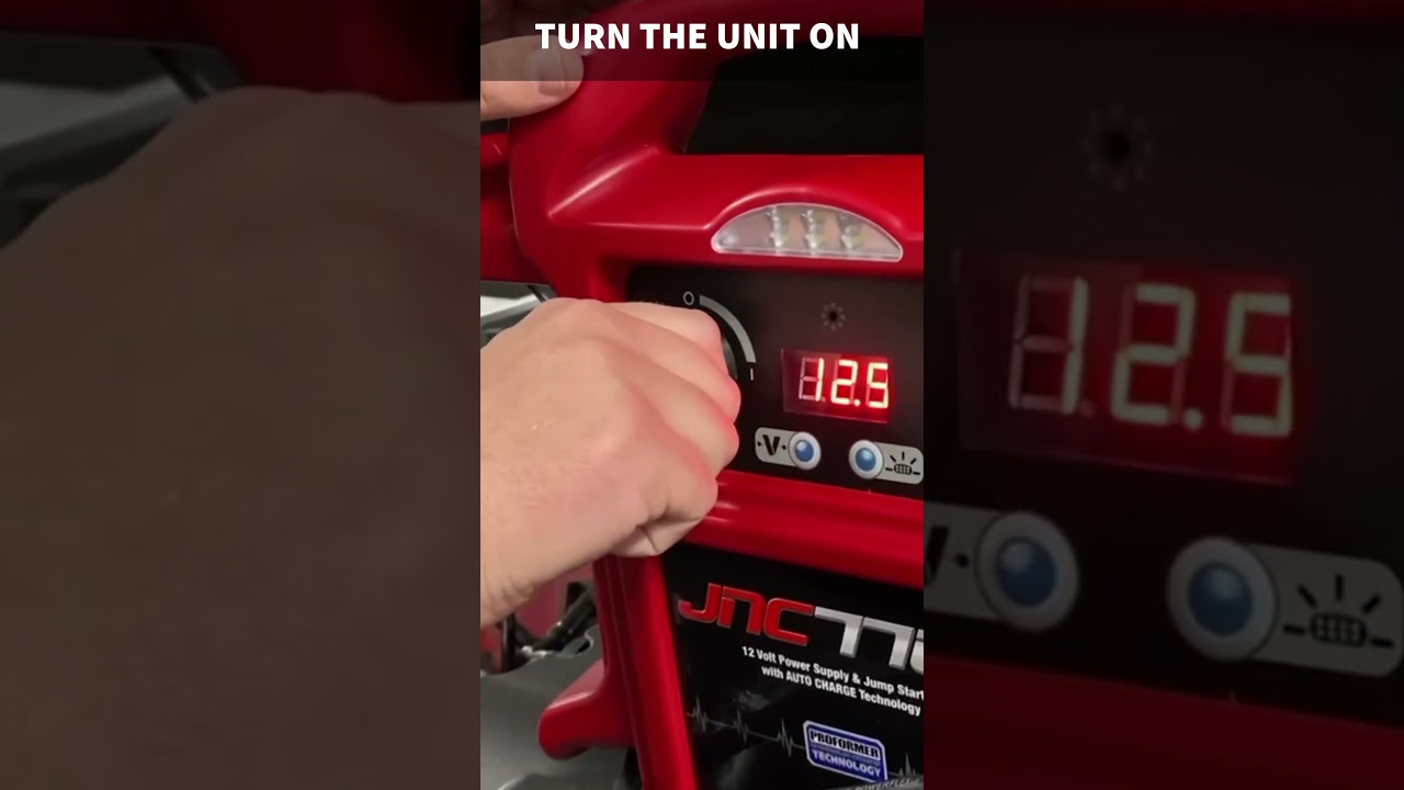 How to correctly Jump Start a Vehicle. Jump-N-Carry JNC770R.  