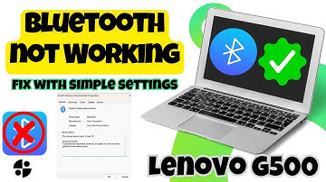 Lenovo G500 Bluetooth Not Working in Windows 10
