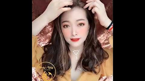 Tóc giả siêu cấp Hedy - 0973516364 - cách dùng kẹp chữ U