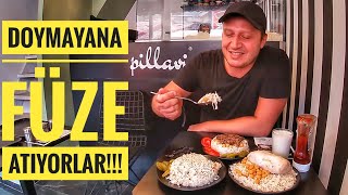 DOYMAM DİYENE FÜZE ATIYORUZ !! | Pilavın Kallavisi | Denizli Sokak Lezzetleri