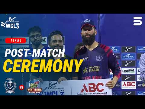 Post Match Ceremony | England Champions vs West Indies Champions | WCL 2026 | Final | M9O1T