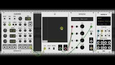 Voxglitch XY Module for VCV Rack