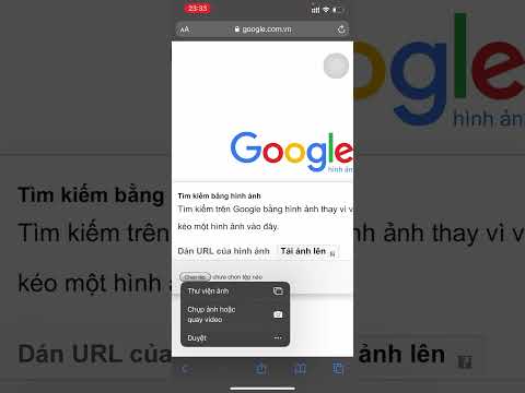 Hướng dẫn tìm kiếm Google hình ảnh bằng điện thoại iphone