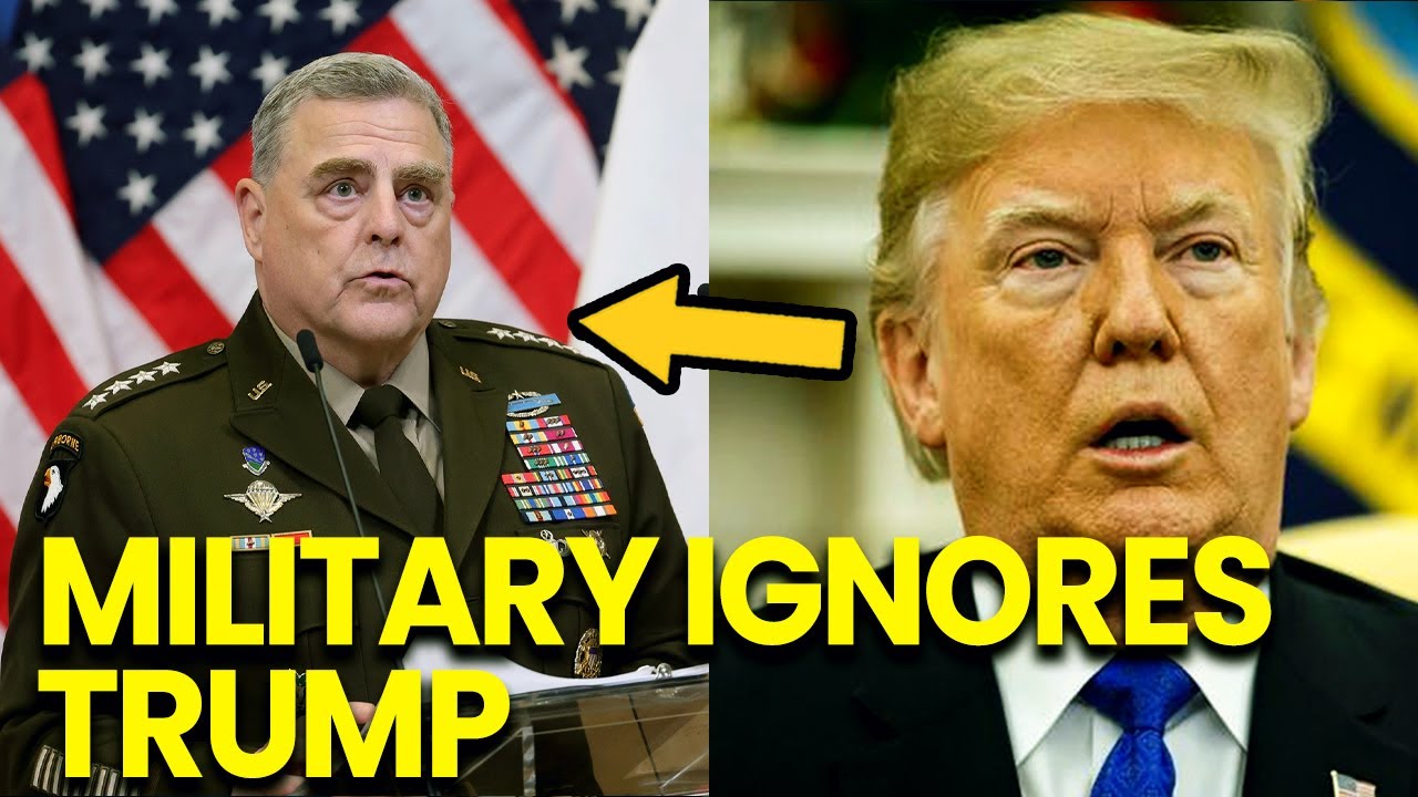 Trump POWER STRIPPED as Military IGNORES His Commands