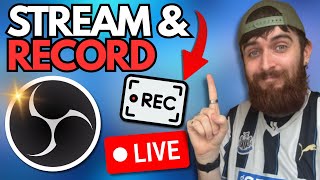 How To Record AND Stream At The Same Time In OBS! (Easy Guide)