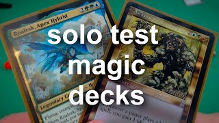 How-To SOLO test & improve your Magic decks | mtg #magicthegathering #commander #standard screenshot 5