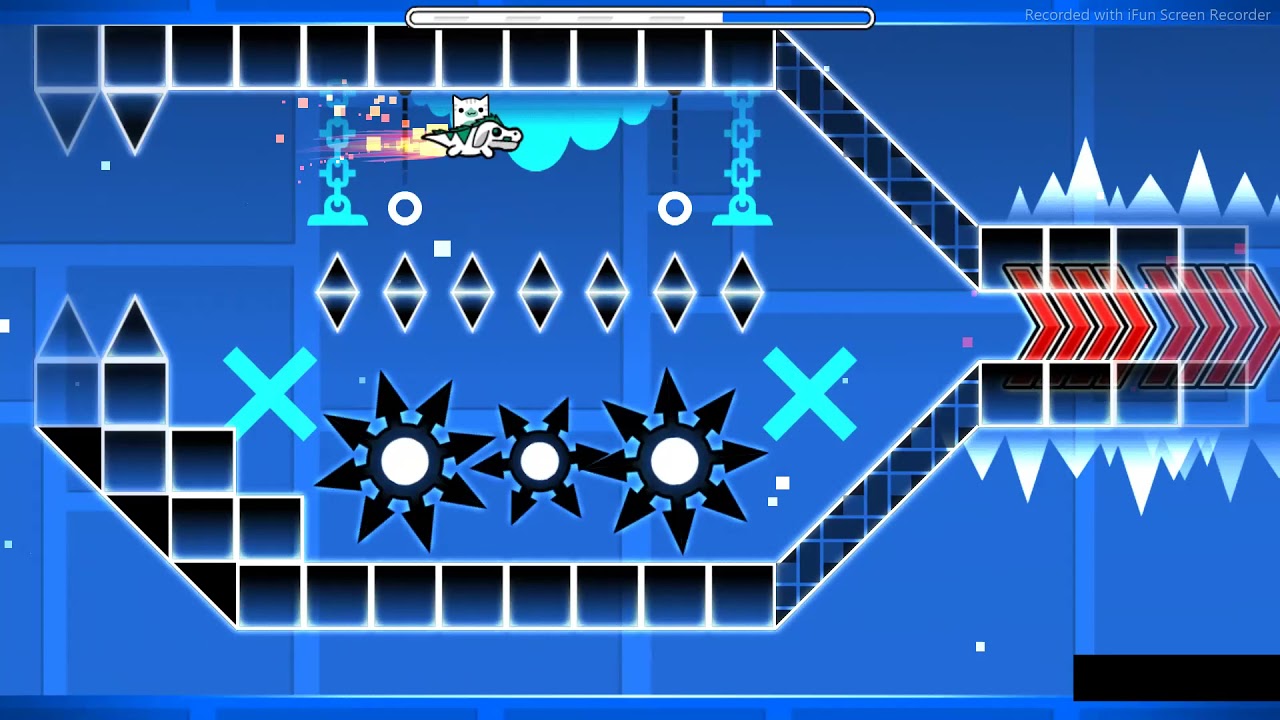 18 уровни в geometry dash