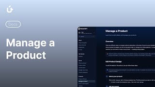 Managing Roastify Products