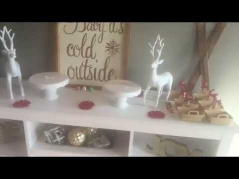 Sneak Peek at my Holiday Dessert Bar for Nestle