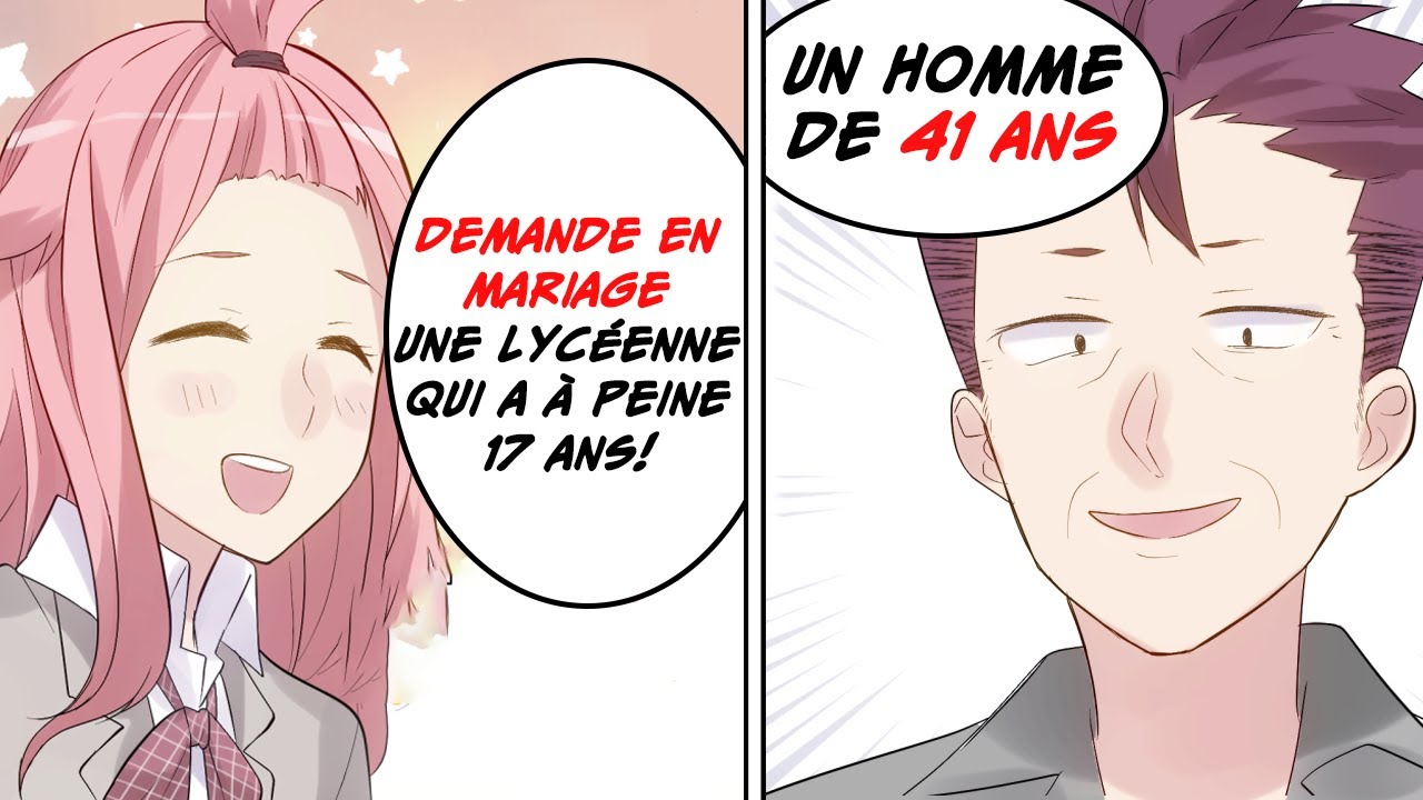 "EPOUSE-MOI!" un type de 41 ANS demande à une lycéenne de l'épouser! Et