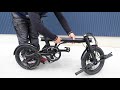 ハイガー産業・軽量！！１６インチ電動アシスト自転車　CONDENMARU　折りたたみ