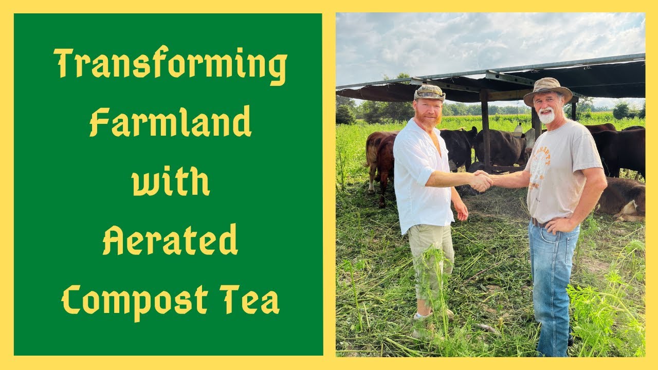Healing Depleted Farmland with Large Scale Aerated Compost Tea