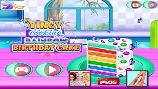 Vincy Cooking Rainbow Birthday Cake Making Games | Cooking Games for Girls | Kitchen Games for Girls screenshot 4