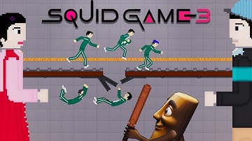 SQUID GAME 3: Jump Rope With TUNG TUNG TUNG SAHUR in Melon Playground - People Playground