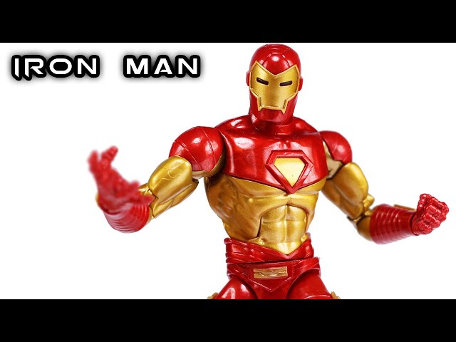 Marvel Legends IRON MAN (Modular Armor) Action Figure Review - YouTube