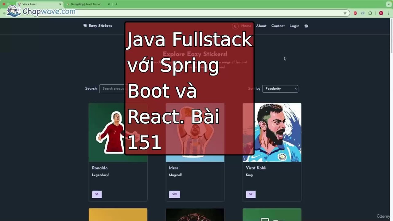 Bài 151-154: Java Fullstack với Spring Boot và React - YouTube