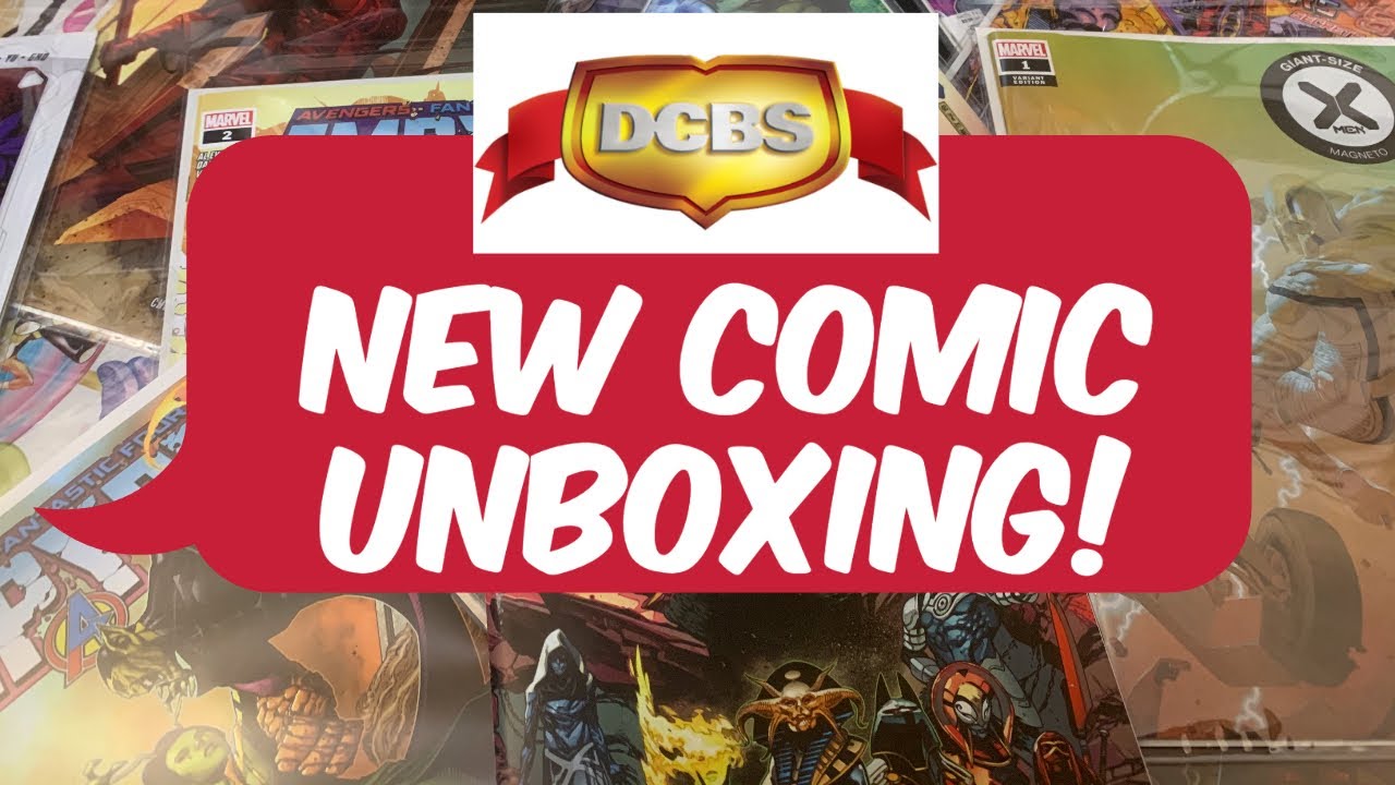 DCBS NEW COMIC BOOK UNBOXING FOR JULY | VLOGUST 2020 EPISODE 4