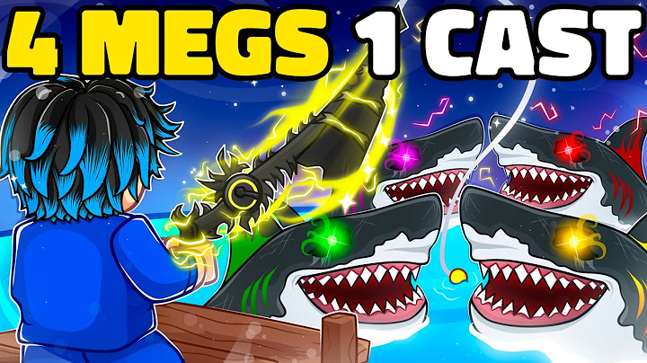 I Caught First Ever FOUR MEGALODONS with One Cast on Fisch (It Took FOREVER)