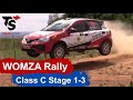 Auto bar 100 rally class c  d full footage no commentary womza national rally champs