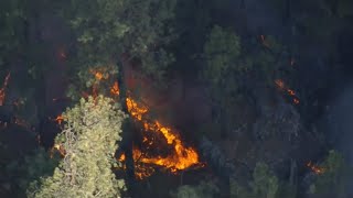 VIDEO: Weather helped firefighters against Tinder Fire
