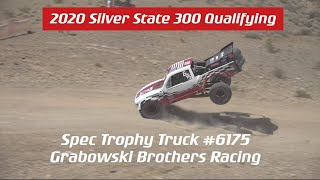 2020 Silver State 300 - Qualifying - Helicopter Footage of Grabowski Brothers Racing 6100 Truck