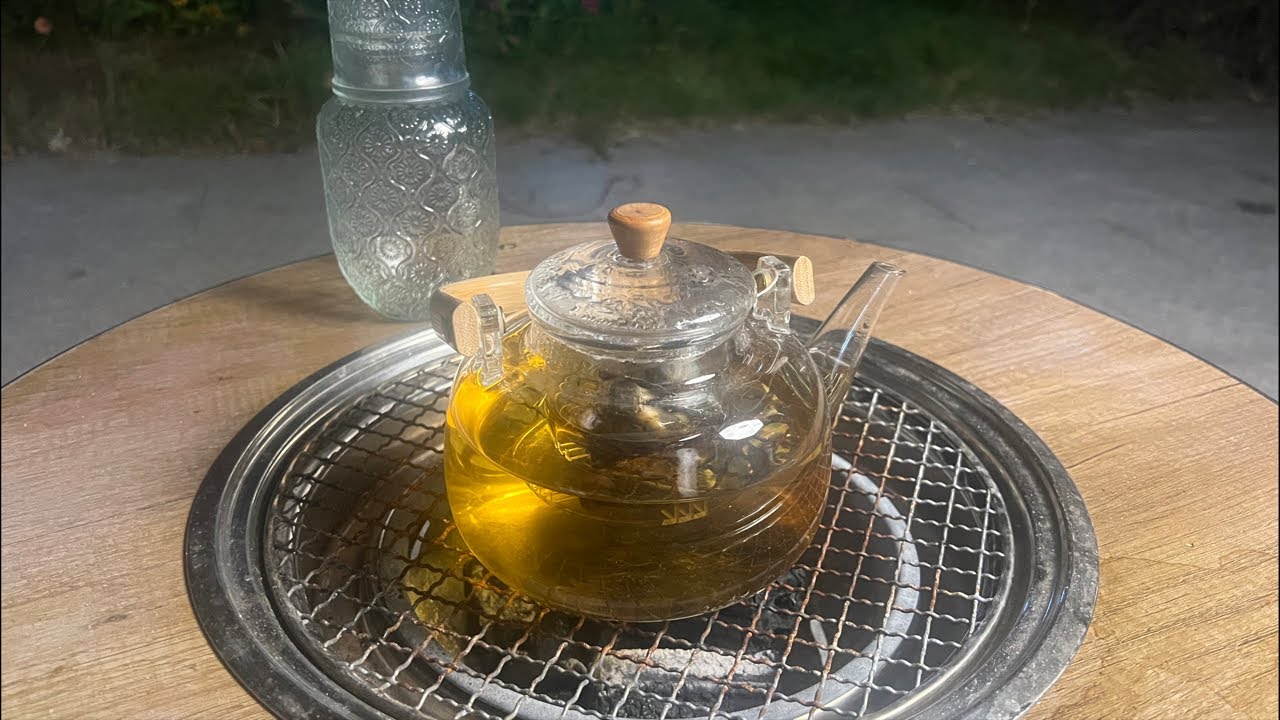 Grilled Tea Garden Grill Tea - 后花园烤茶 - YouTube