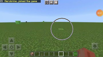 Herobrine joined the game oh no