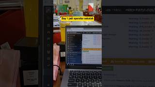 hari pertama jadi operator dapodik sekolah