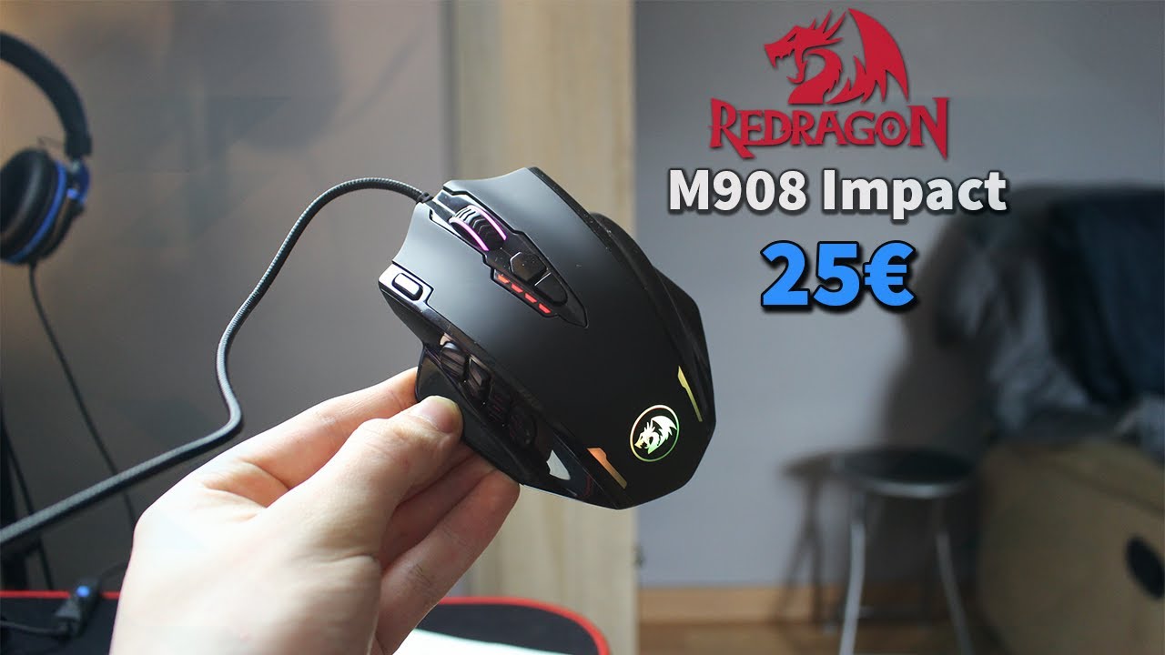 Redragon M908 Impact - je teste une souris gamer avec des boutons programmables !