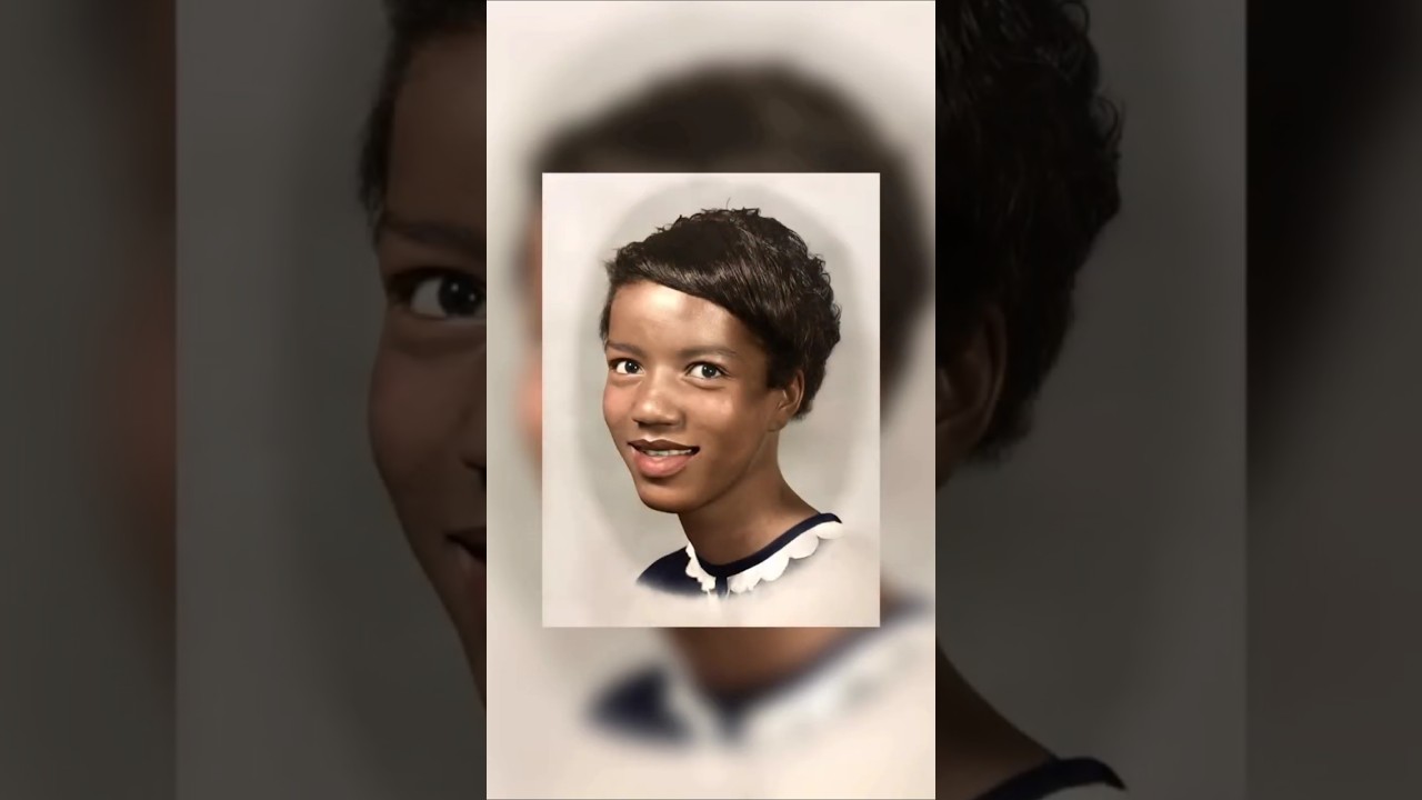 This photo was lost in time, cracks, dust, and faded colors