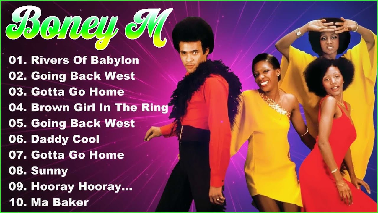 BONEY M Nonstop Disco Hits 💃 Legendary 70s & 80s Dance Music That Never Gets Old 🎶