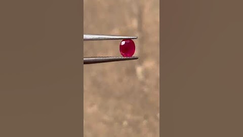 Ruby fanxet màu đẹp lên nhẫn cực sáng #pop #song #music #gem