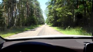 Mercedes C200 C-Class 2014 2015 W205 country roads part 1