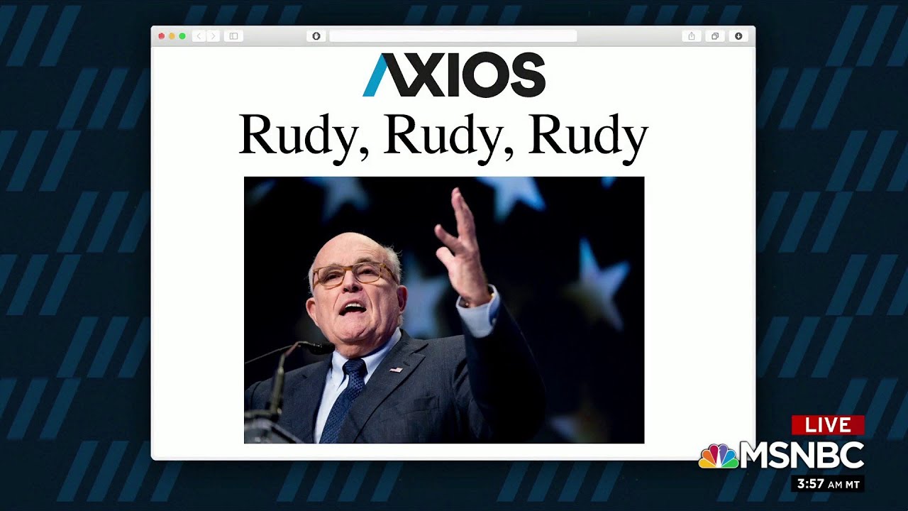 1 Big Thing: Rudy, Rudy, Rudy