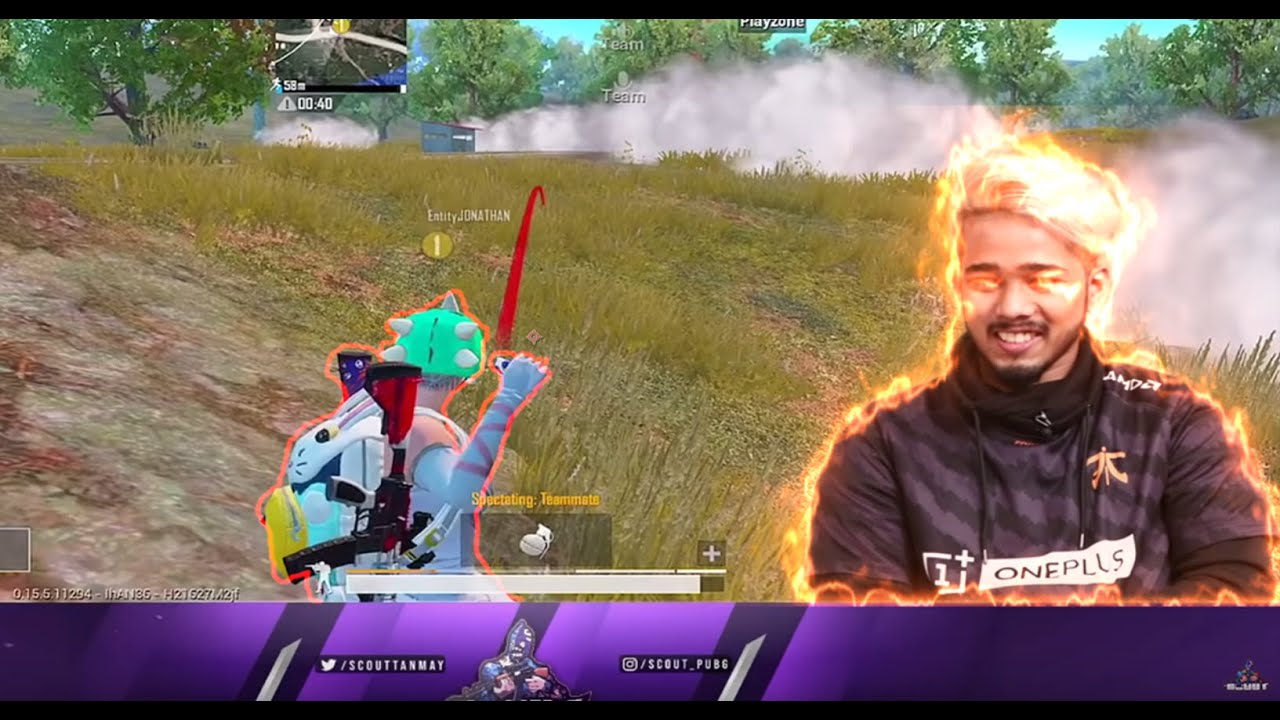 scout clutch with mok - scout on fire